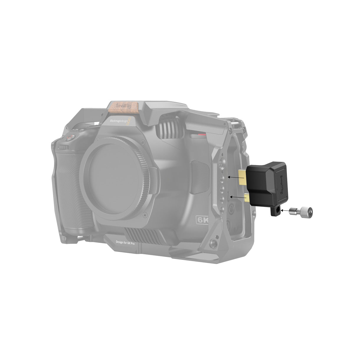 SmallRig Right-Angle Adapter for BMPCC 6K Pro Cage 3289