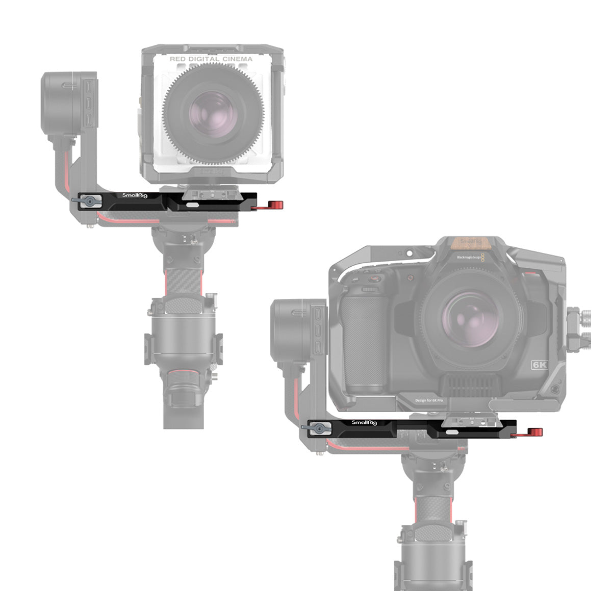 SmallRig mounting plate for DJI RS 2 / RS 3 / RS 3 Pro 3249
