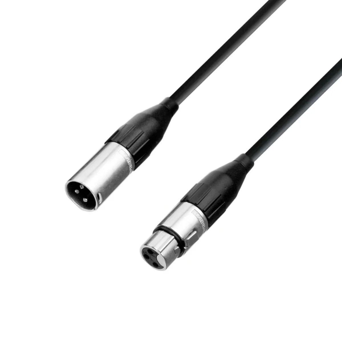 Stage Plus Premade Cable - Mic Cable - Amphenol AC3MM>AC3F, Sommer Stage, Black 1m