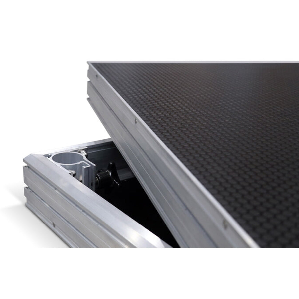 Stage Plus Pro Deck 1mX1m (Birch plywood) Black phenolic mesh coating