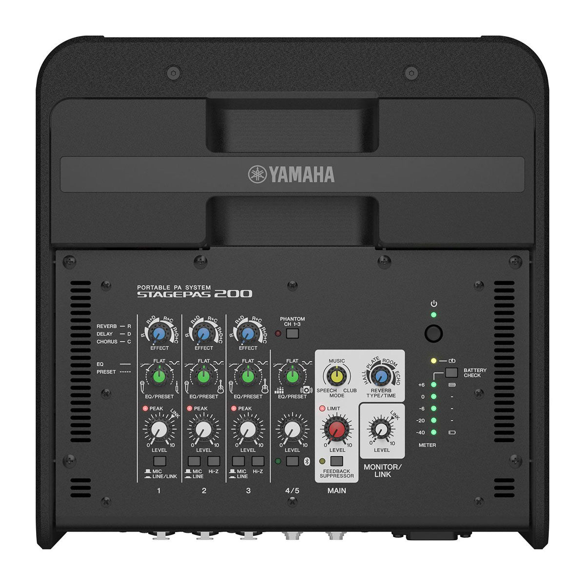 Yamaha STAGEPAS200BTR Portable Battery Powered PA System with Bluetooth