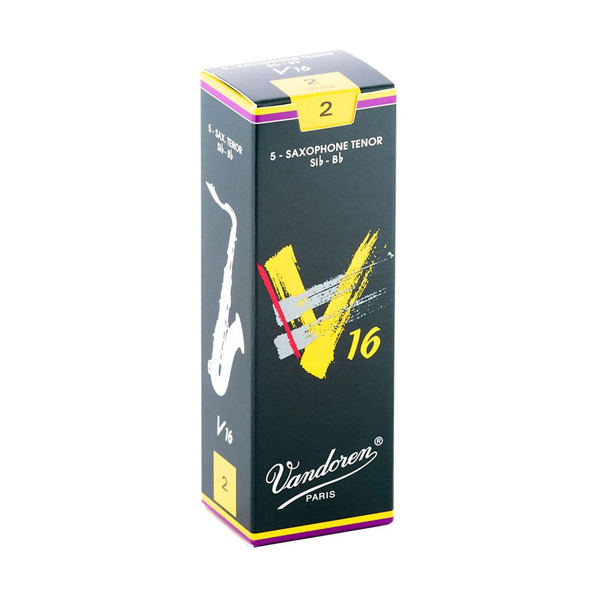 Vandoren Tenor Sax V16 Reeds 2 - Per Box of 5 Saxophone Reeds