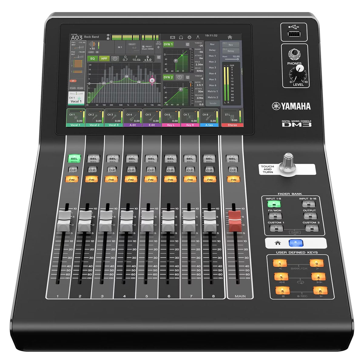 Yamaha DM3-D Digital Mixing Console with Dante