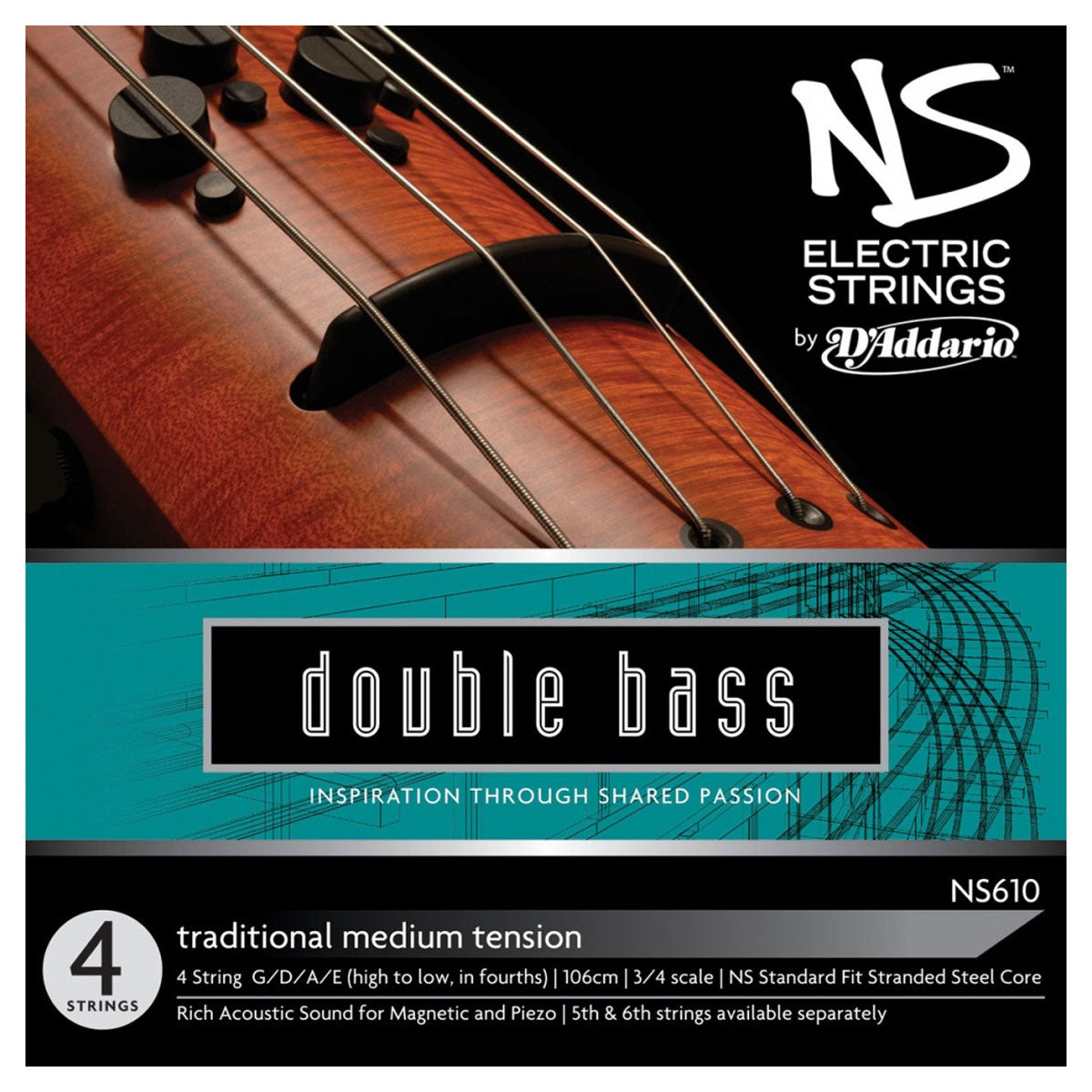 D'Addario NS610 NS Electric Bass Strings