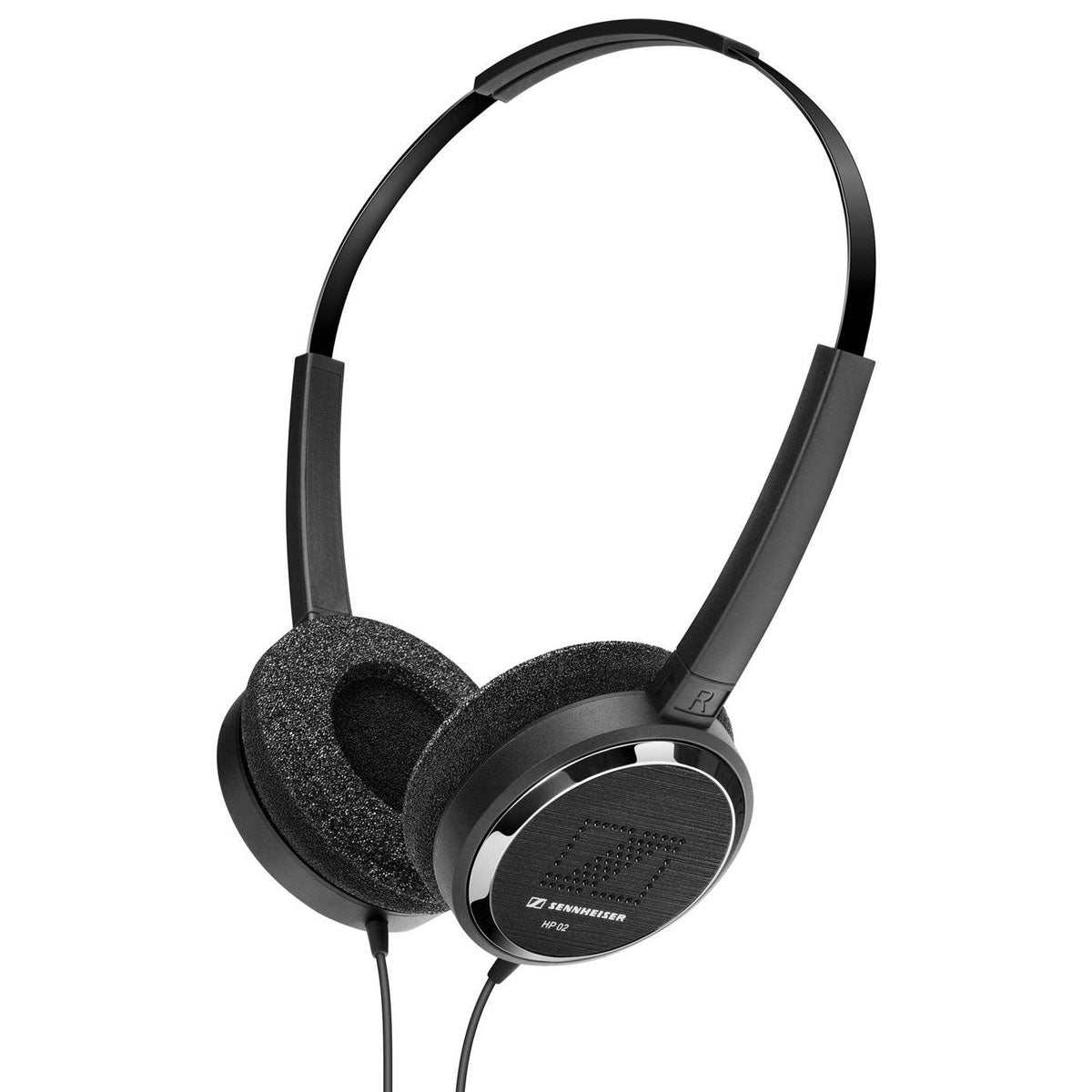 Sennheiser HP 02-140, 1Pc On-ear Stereo Headphones, 1.4m Cable, 3.5mm Jack Plug
