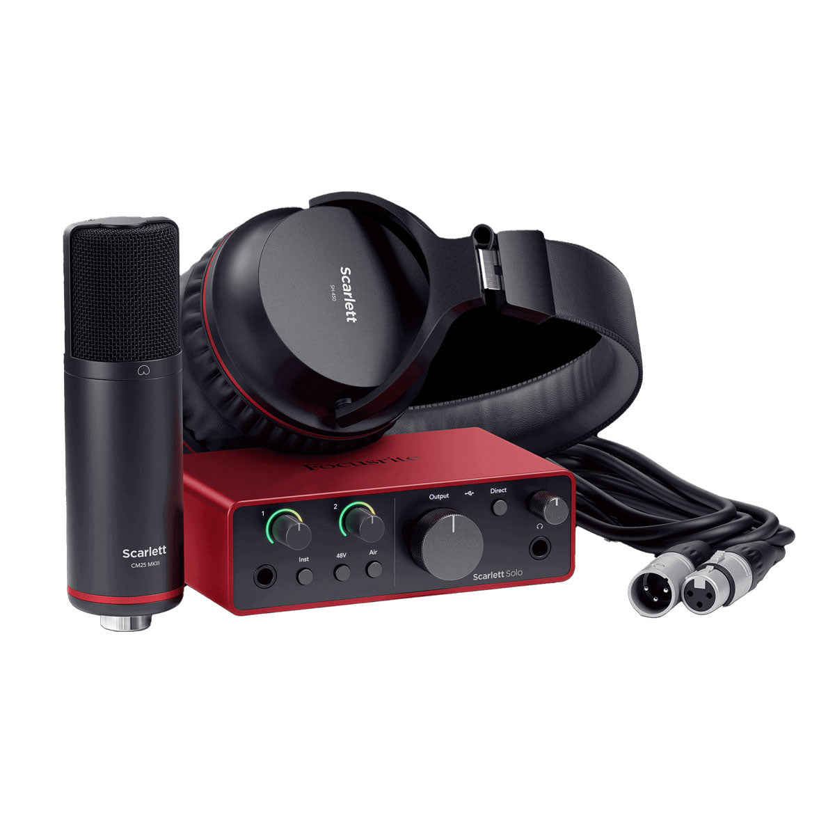 Focusrite Scarlett Solo Studio Bundle 4th Generation