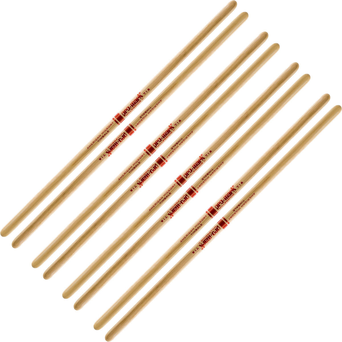 Promark TH716 Timbale Drumsticks - 4 Pairs