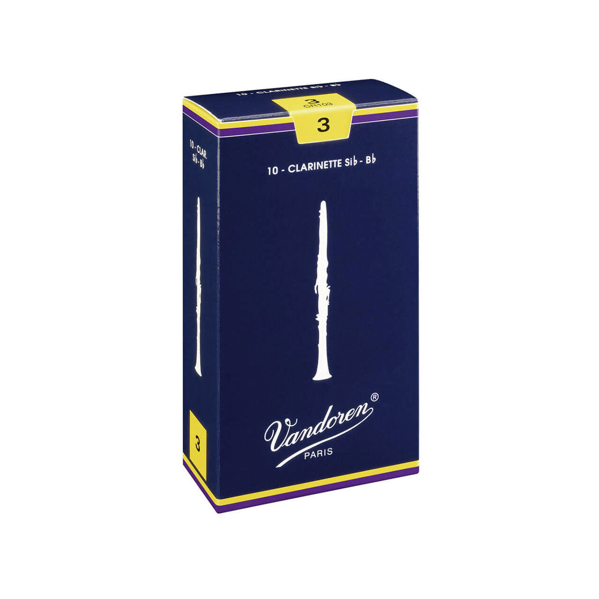 Vandoren Clarinet Reeds 3 - Per Box