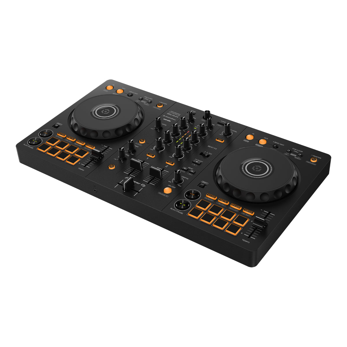 Pioneer DJ DDJ-FLX4 Portable 2-Channel rekordbox DJ and Serato Controller