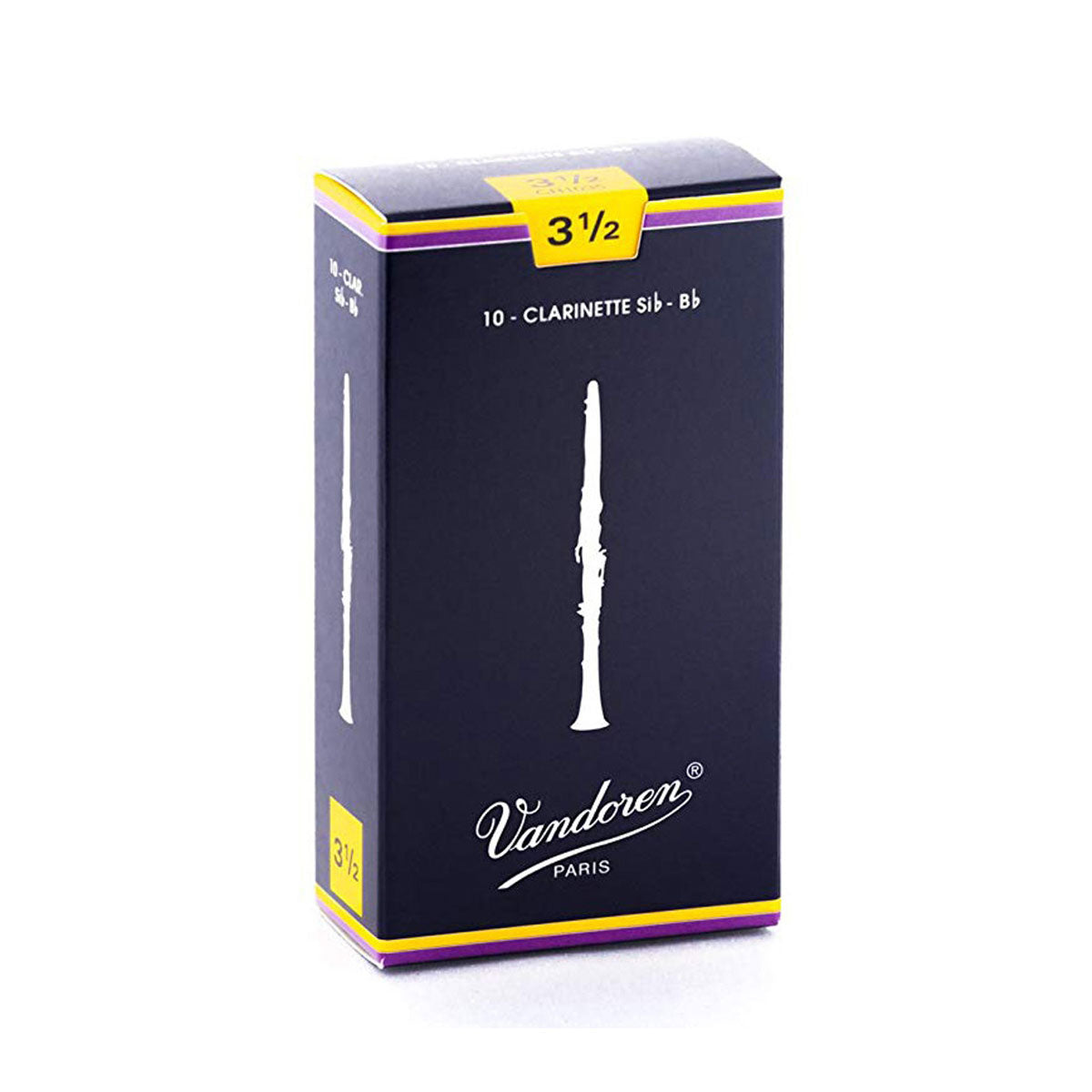 Vandoren Clarinet Reeds 3.5 - Per Box Clarinet Reeds