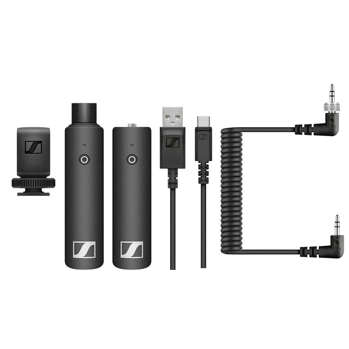 Sennheiser XSW-D Portable Interview Set, XSW-D Mini Jack RX, XSW-D XLR Female TX, Hotshoe Mount