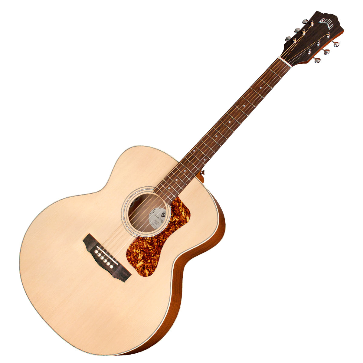 Guild F-240E Acoustic-Electric Jumbo Guitar - Natural