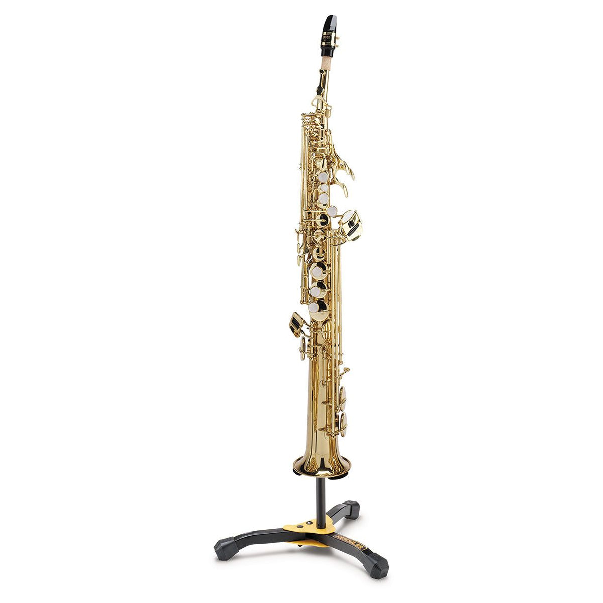 Hercules DS531BB Soprano Sax Stand with Bag Saxophone Stands