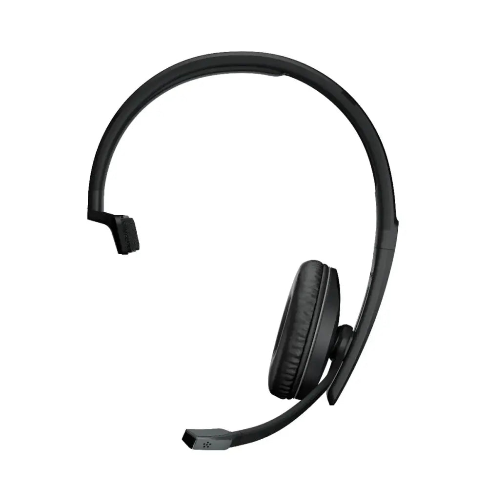 EPOS ADAPT 230 Bluetooth Monaural On-Ear Headset MS Teams Certified With Dongle & Case Monoaural