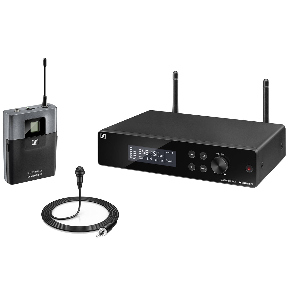 Sennheiser XSW 2-ME2-B Wireless Lavalier Set Lapel Systems