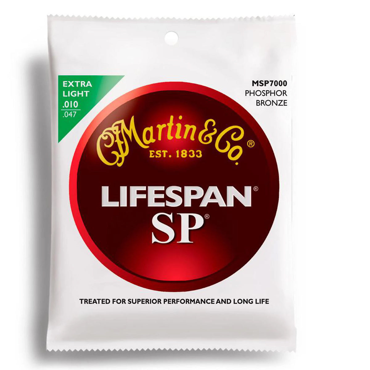 CF Martin MSP7000 Acoustic Strings Lifespan Phosphor 10-47