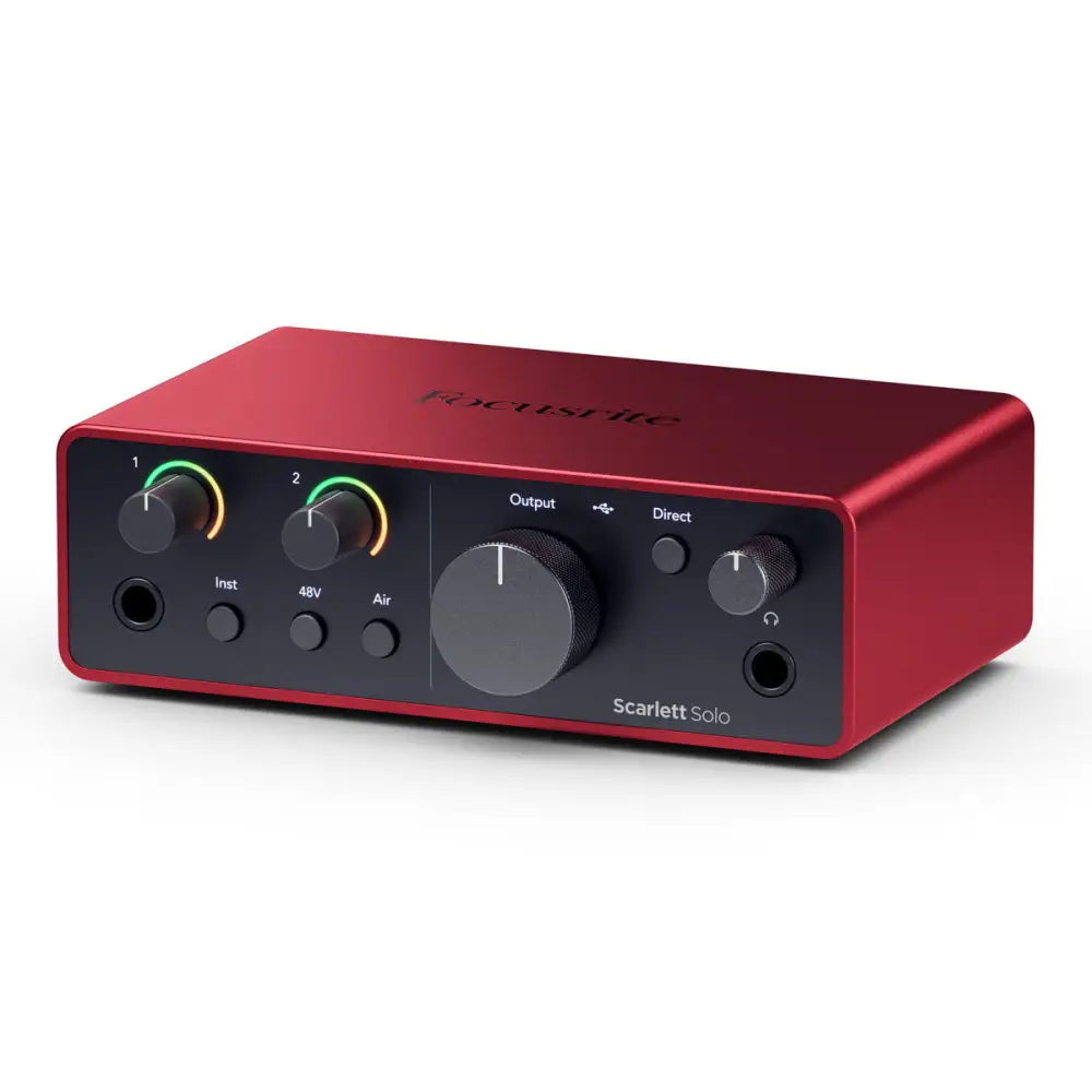 Focusrite Scarlett Solo 4th Generation USB Audio Interface USB Audio Interface