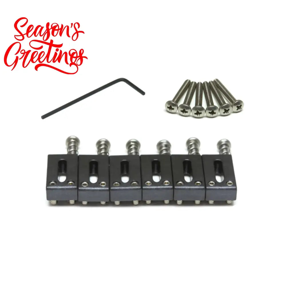Graphtech PS-8001-00 String Saver Originals Saddles Set Offset Strat & Tele Style Guitar Hardware