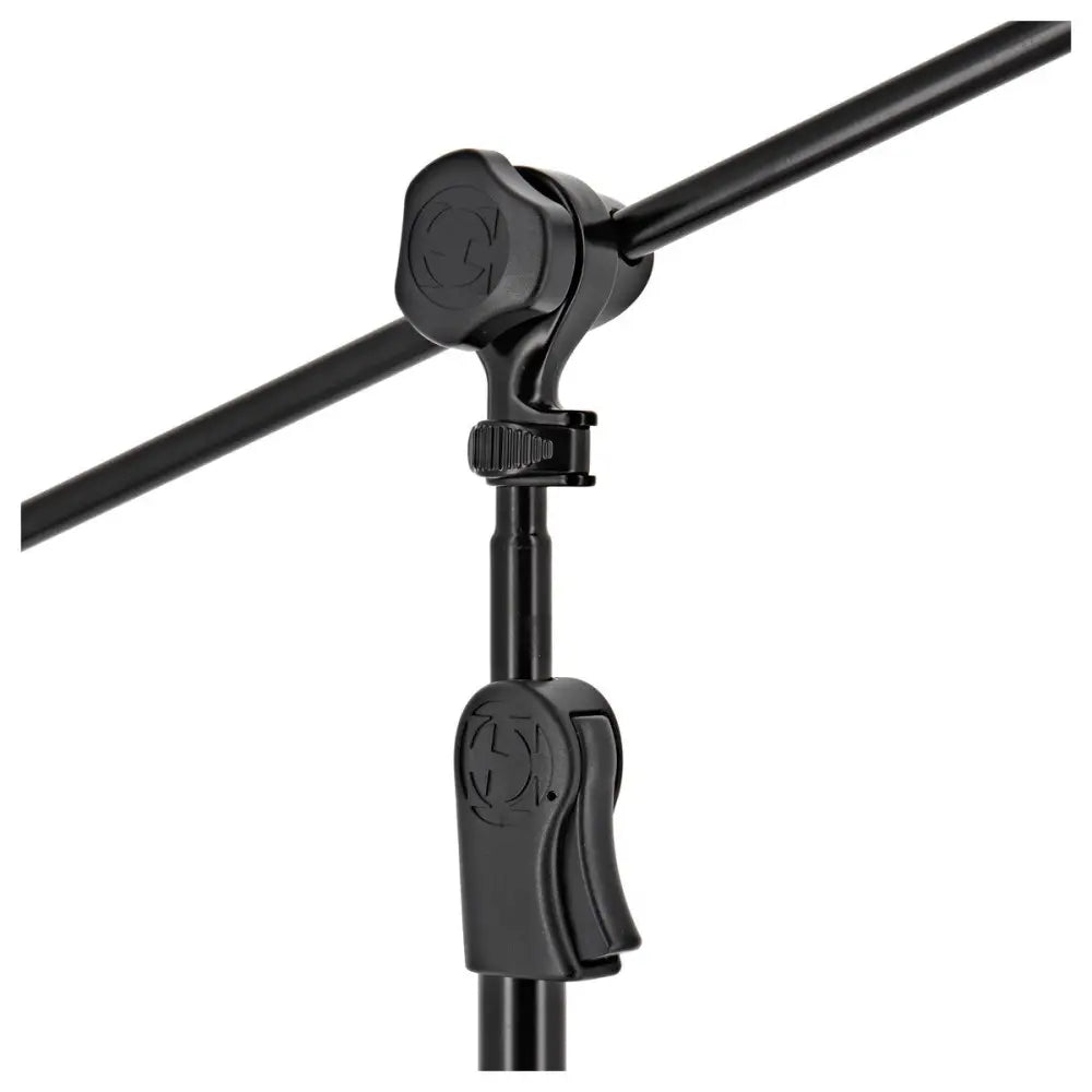 Hercules MS532B EZ Clutch Tripod Microphone Stand w/ 2-in-1 Boom and EZ Mic. Clip Tripod Boom Stands