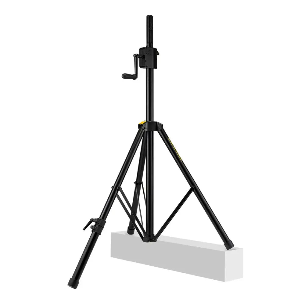 Hercules Stands SS710B PLUS Gear Up Speaker Stand with Leveling Leg Speaker Stands