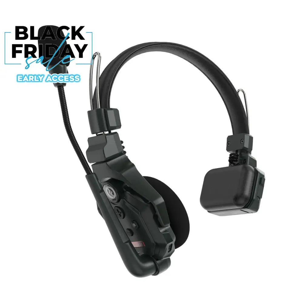 Hollyland Solidcom C1-6S Full-Duplex Wireless DECT Intercom System with 6 Headsets Com Systems