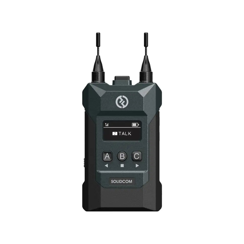 Hollyland Solidcom M1-4BP Station 4x Beltpack 2x Antenna 4x LEMO Monaural Headset Com Systems