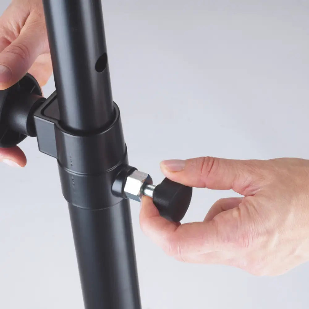 K&M 21337 Distance Rod With M20 Bolt - Black Speaker Poles