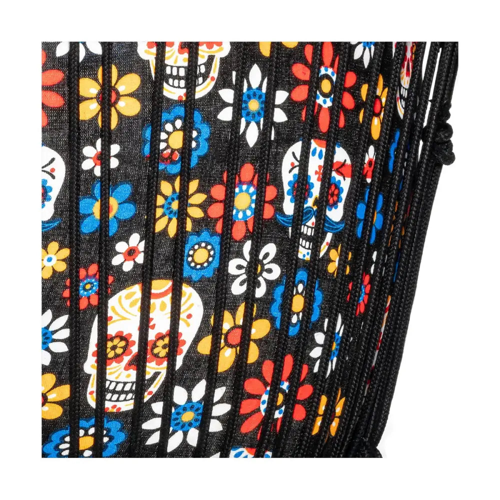 Meinl PADJ7MF Djembe Rope Tuned Travel Series 10’’ Goat Head - Day of the Dead Djembes