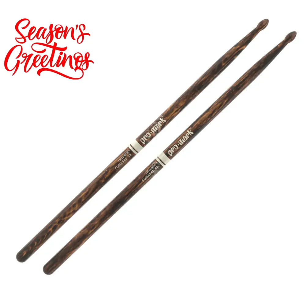 Promark TX5AWFG Classic 5A Firegrain Oval Tip Drumsticks