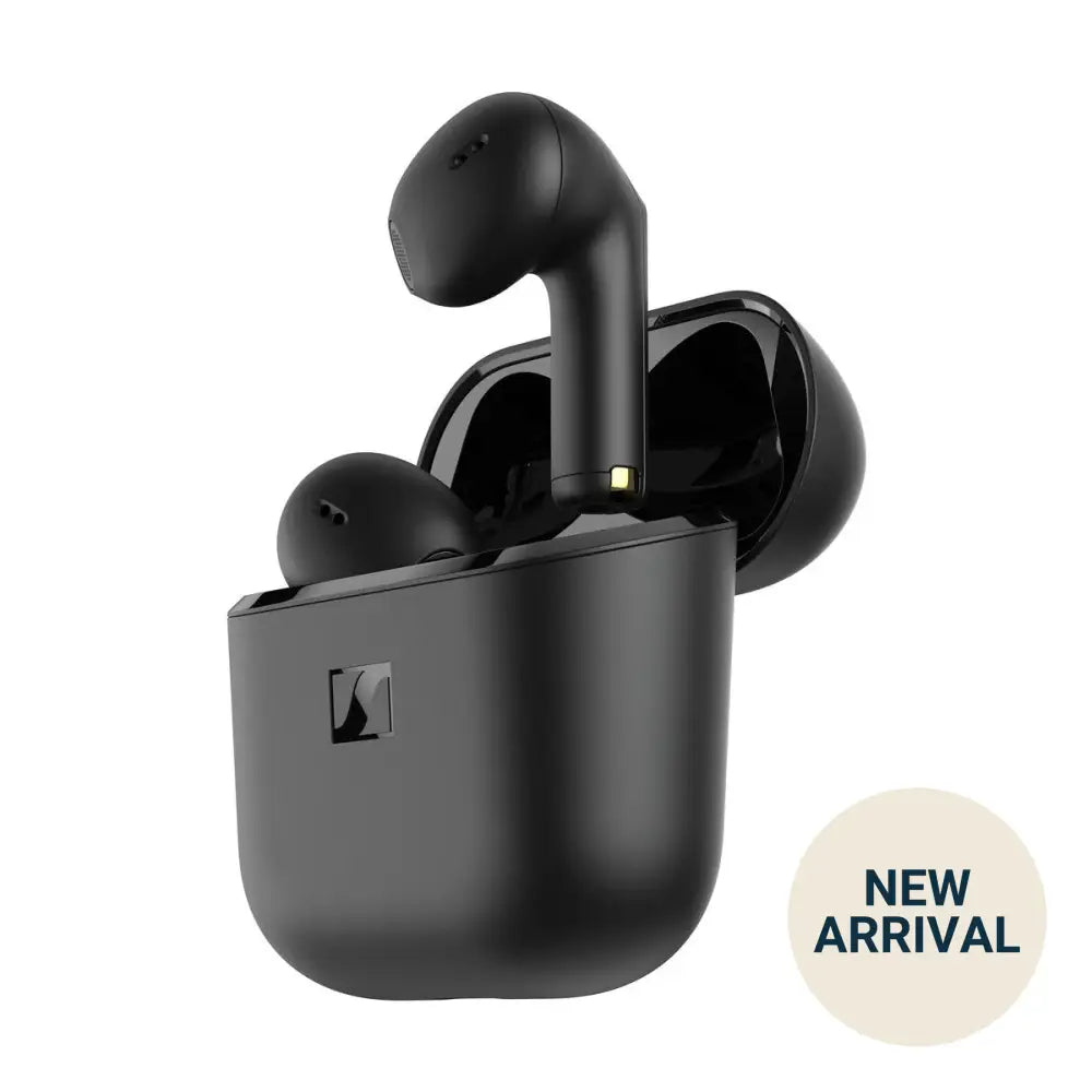 Sennheiser Accentum Open True Wireless Open-Ear Earbuds (Black) Wireless Earbuds