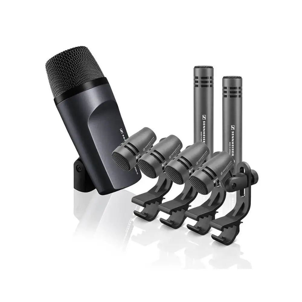 Sennheiser E 600 Series Drum Case Bundle With 1x E 602-II 4x E 604 2x E 614 Drum & Percussion Microphones