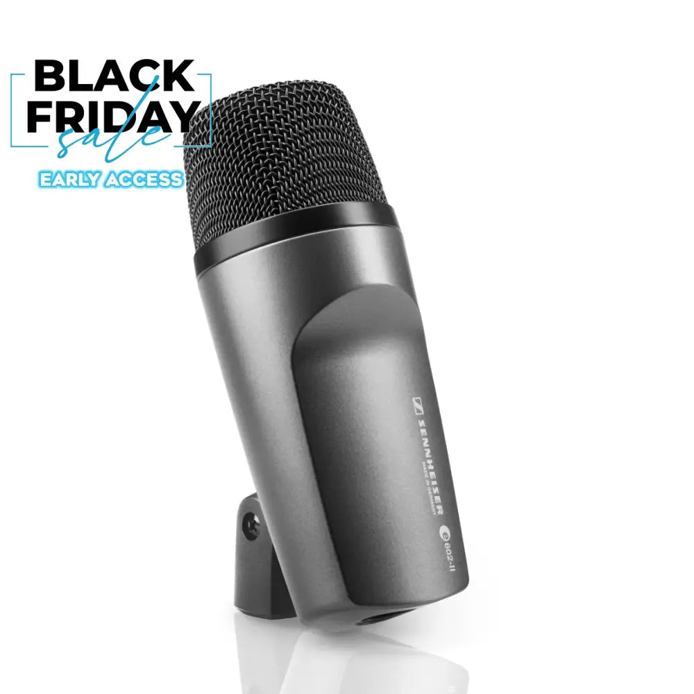 Sennheiser E 602-II Dynamic Cardioid Instrument Microphone For Bass Instruments