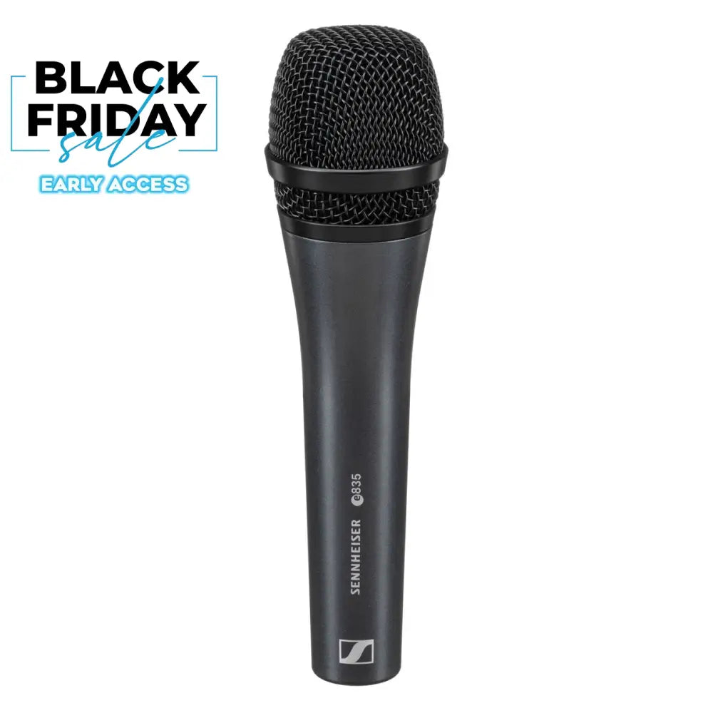 Sennheiser E 835 Dynamic Cardioid Handheld Vocal Microphone Dynamic Cardioid Microphones