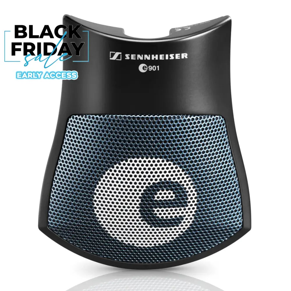 Sennheiser E 901 Dynamic Semi Cardioid Condenser Instrument Microphone For Bass Instruments