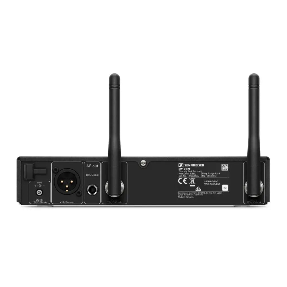 Sennheiser EW-D ME2 SET Digital Wireless Omni Lavalier Microphone System Lapel Systems