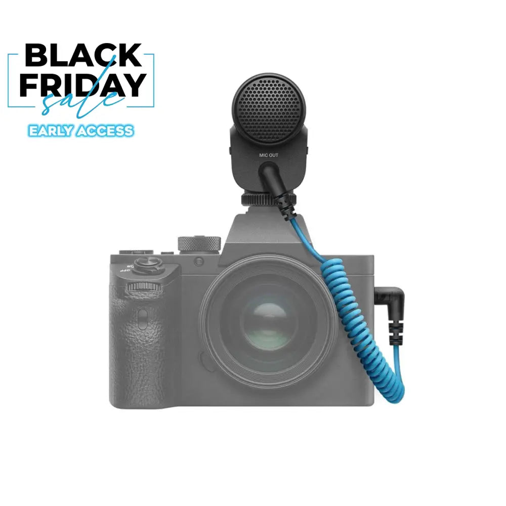 Sennheiser MKE 400 Rifle Microphone for Semi-professional Cameras 3.5mm Stereo Mini Jack Camera Microphones