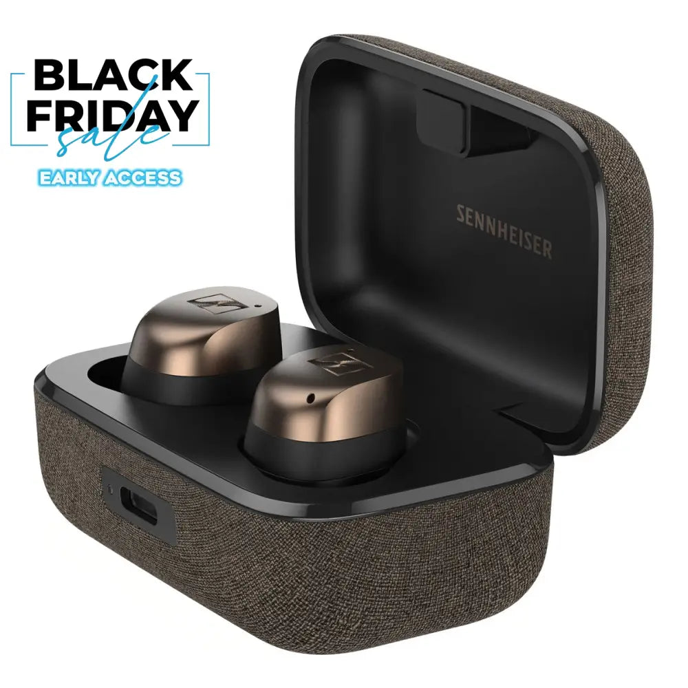 Sennheiser MOMENTUM True Wireless 4 Noise-Canceling Earbuds - Black Copper Wireless Earbuds