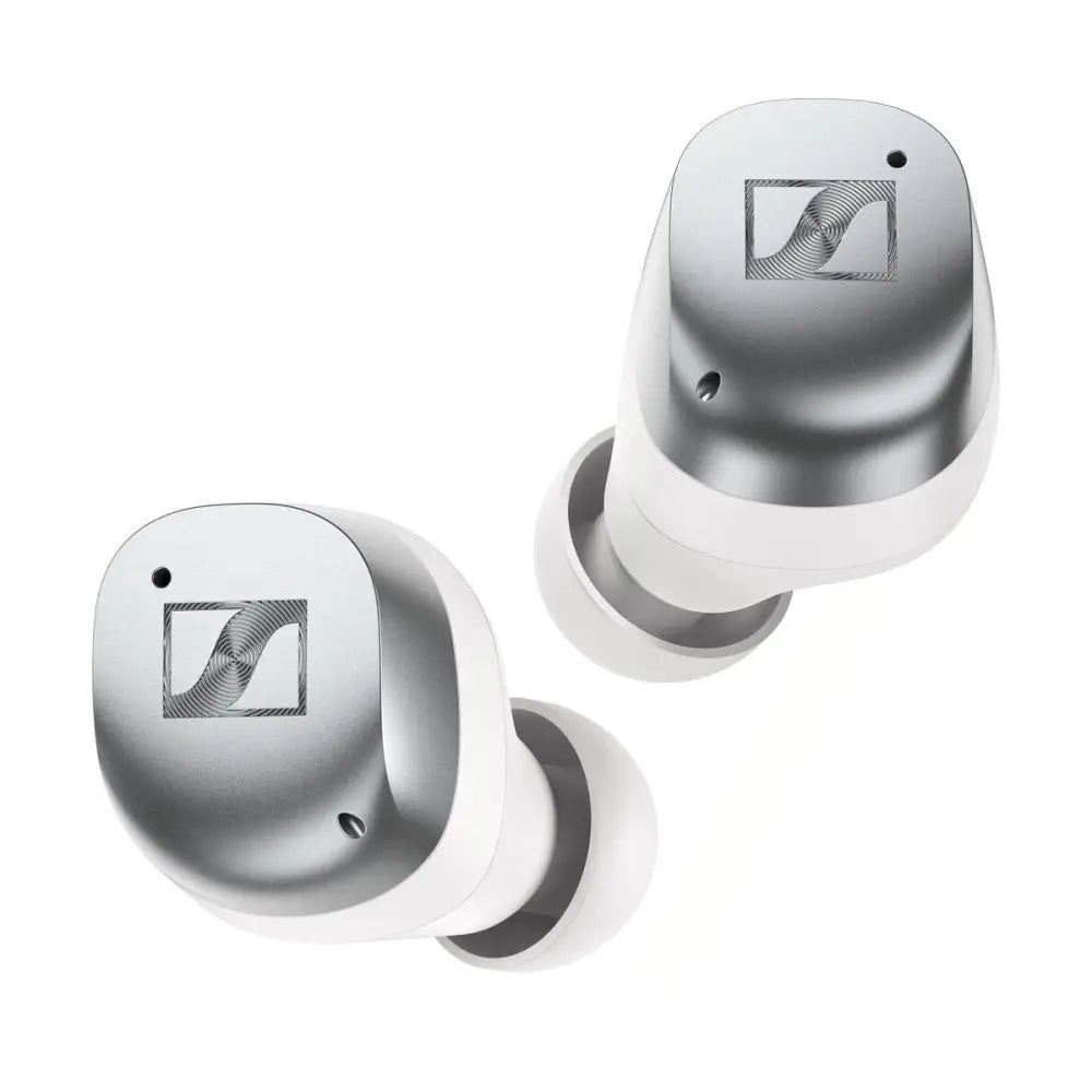 Sennheiser MOMENTUM True Wireless 4 Noise-Canceling Earbuds - White Silver Wireless Earbuds