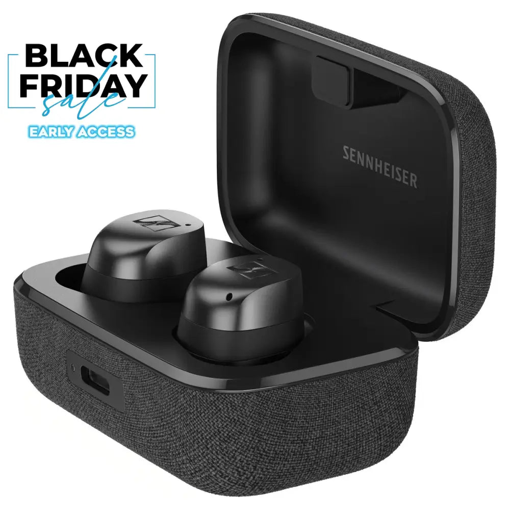 Sennheiser MOMENTUM True Wireless 4 Noise-Cancelling Earbuds - Black Graphite