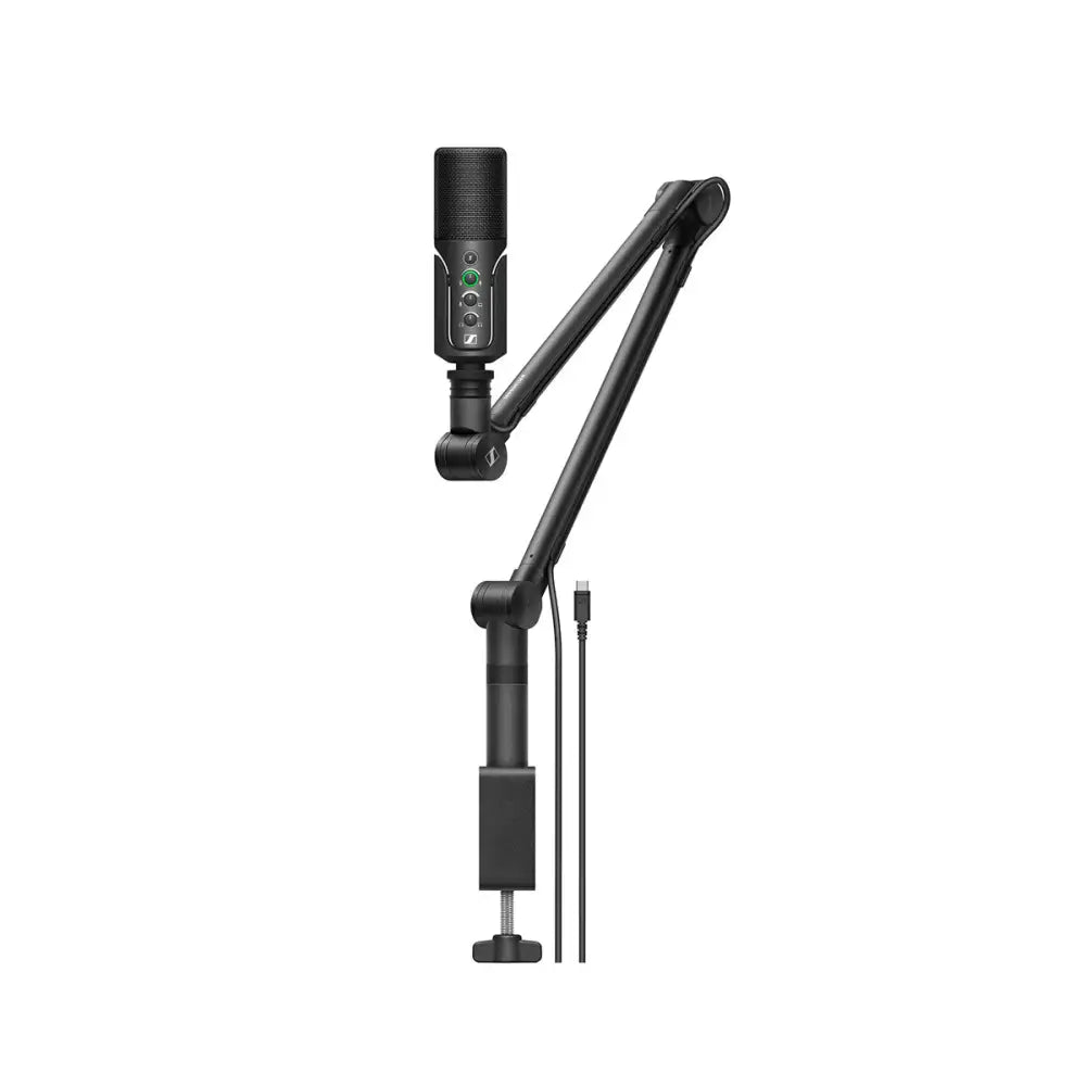 Sennheiser Profile Streaming Set USB Microphone 3m USB-C Cable Boom Arm Pouch Large Diaphragm Condenser