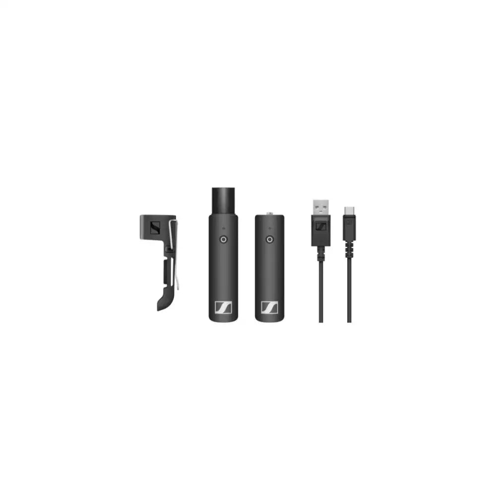 Sennheiser XSW-D Presentation Base Set Mini Jack TX XLR Male RX Belt-clip USB-A to USB-C Cable Lapel Systems