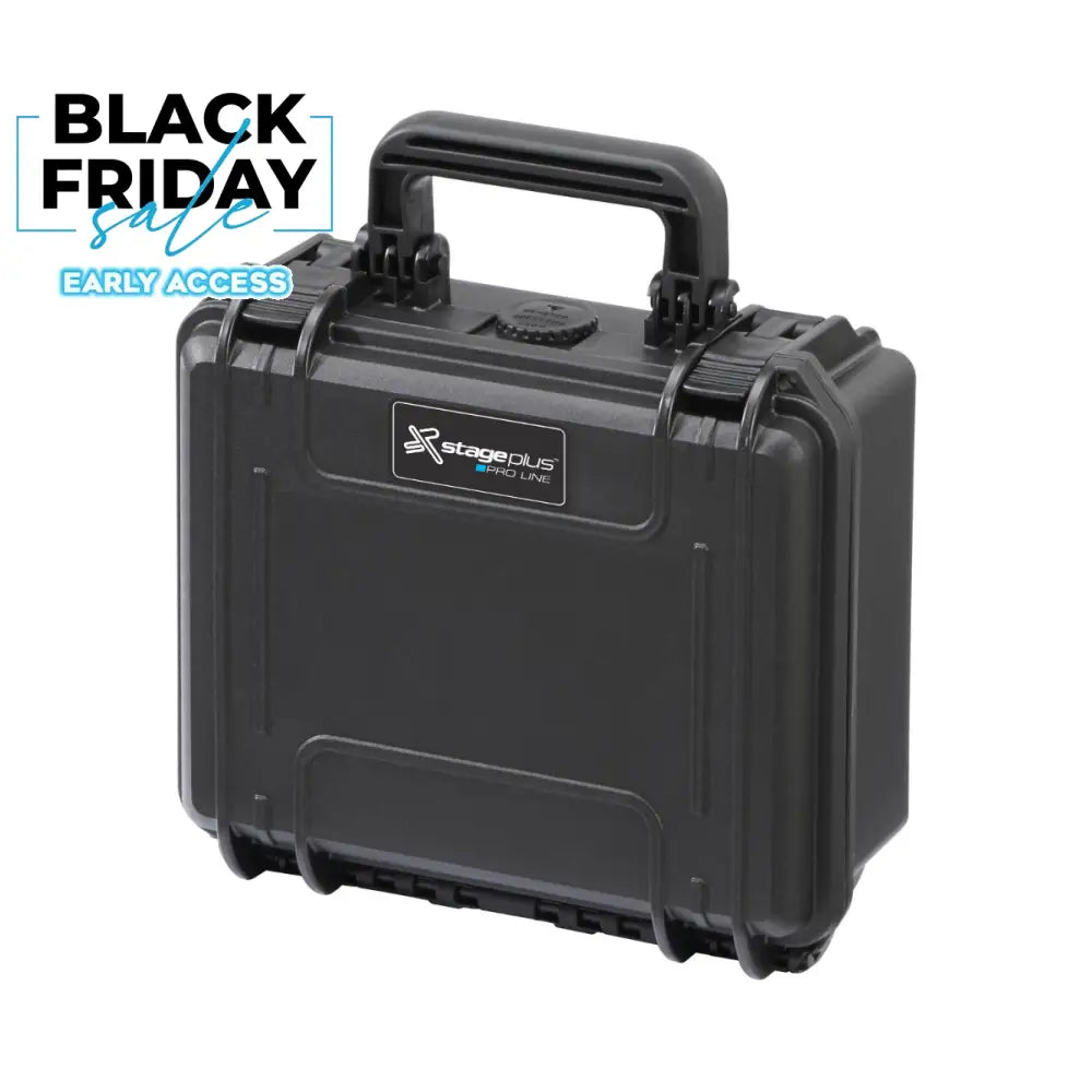 SP PRO 235H105S Black Carry Case Cubed Foam ID: L235xW180xH106mm