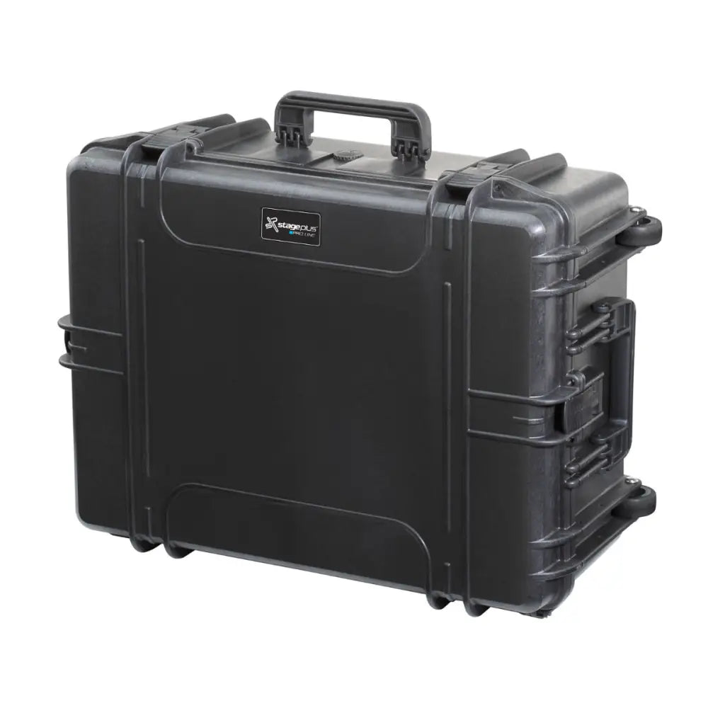 Stage Plus PRO 620H250 Black Trunk Case without Extension Handle Empty with Convoluted Foam in Lid Trunk Cases