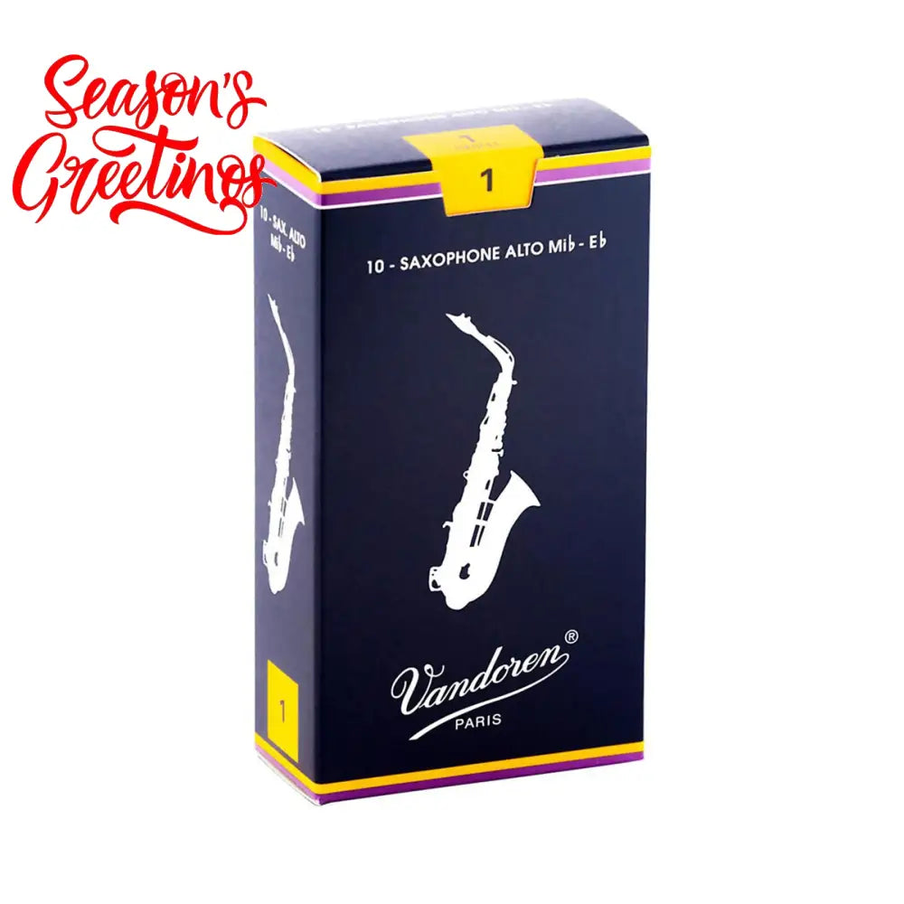 Vandoren Alto Saxophone Reed 1 - Per Each Reed Saxophone Reeds