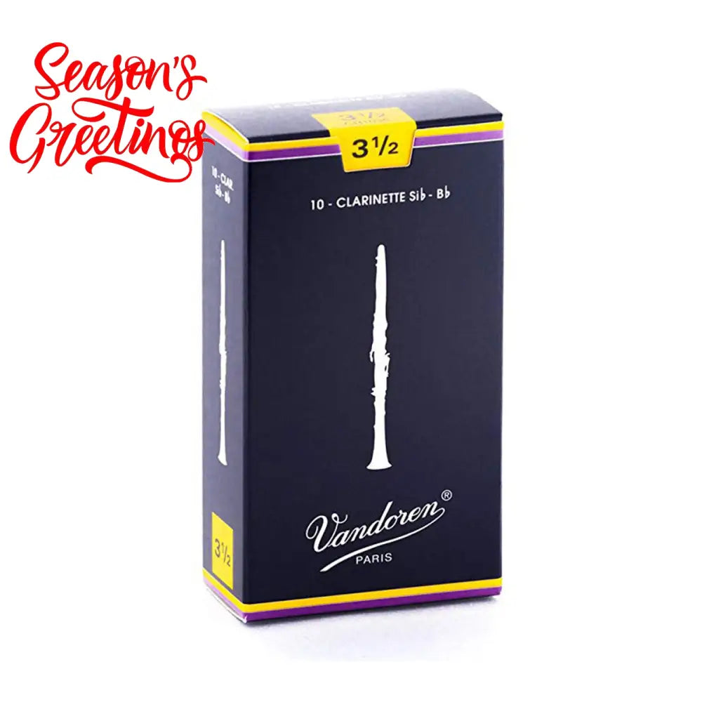 Vandoren Clarinet Reeds 3.5 - Per Each Reed Clarinet Reeds