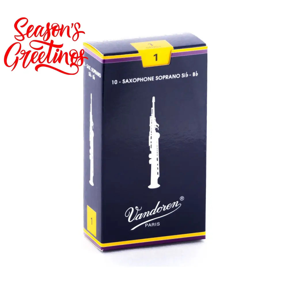 Vandoren Soprano Sax Reeds 1 - Per Each Reed Saxophone Reeds