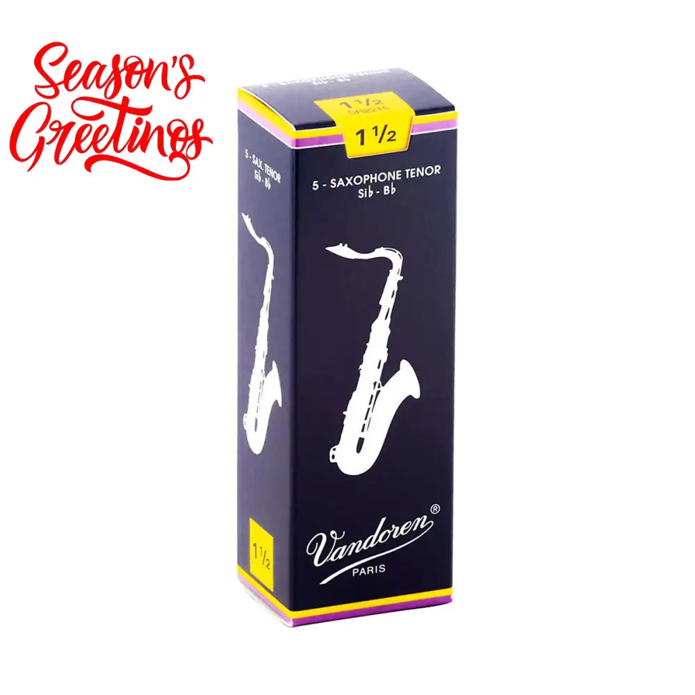 Vandoren Tenor Sax Reeds 1.5 - Per Each Reed Saxophone Reeds