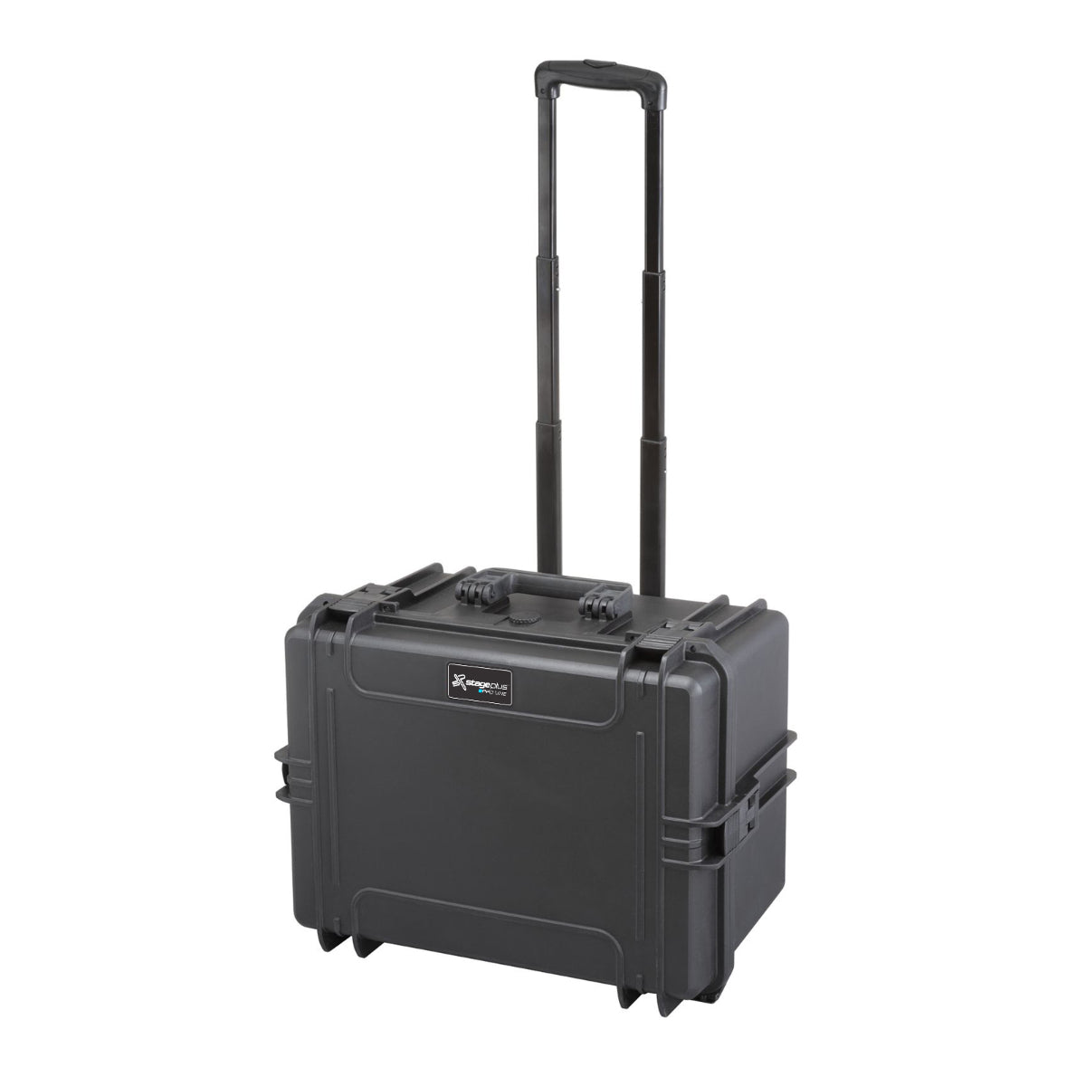 SP PRO 505H280TR Black Trolley Case, Empty w/ Convoluted Foam in Lid, ID: L500xW350xH280mm