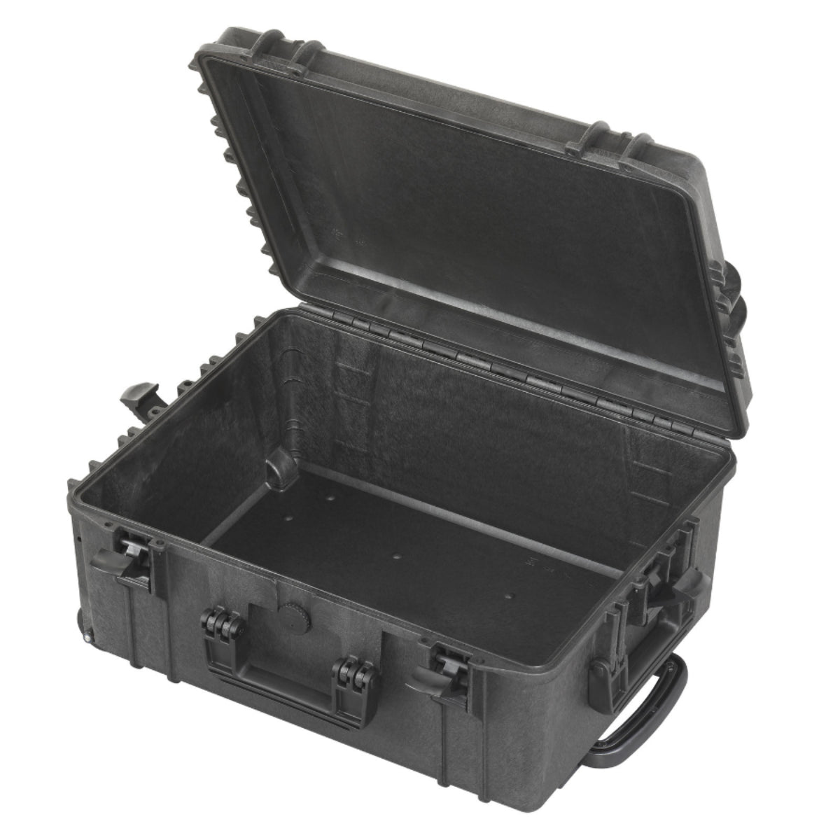 Stage Plus PRO 540H245TR Black Trolley Case, Empty with Convoluted Foam in Lid