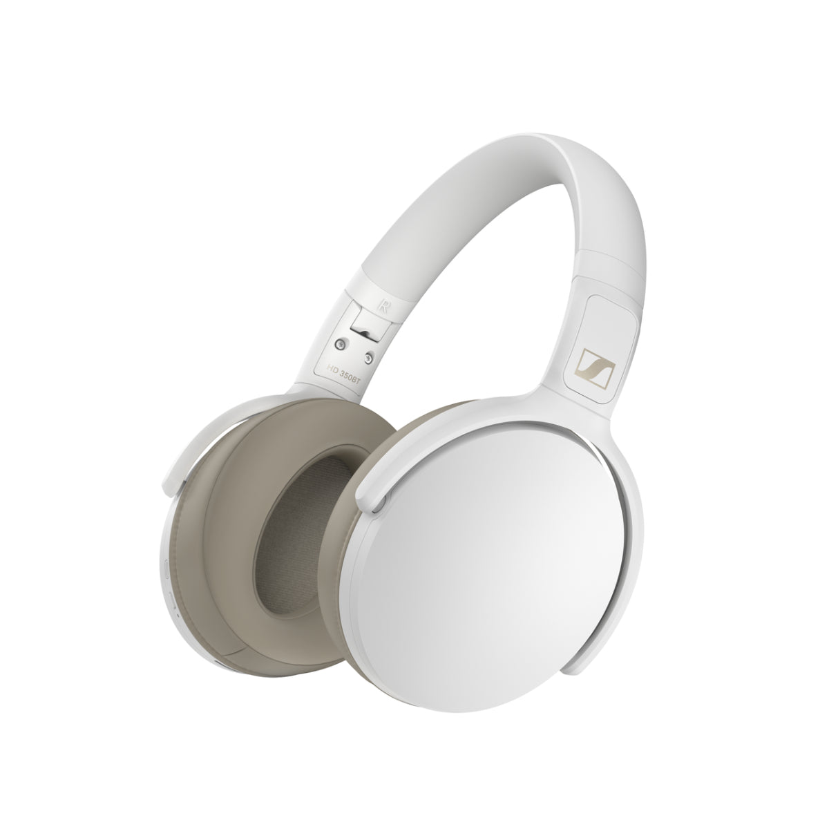 Sennheiser HD 350BT Wireless Headphones, White, No Cable